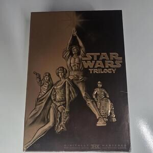 Star Wars Trilogy With Bonus Disc DVD Boxed Set 2004 Full Screen Edition